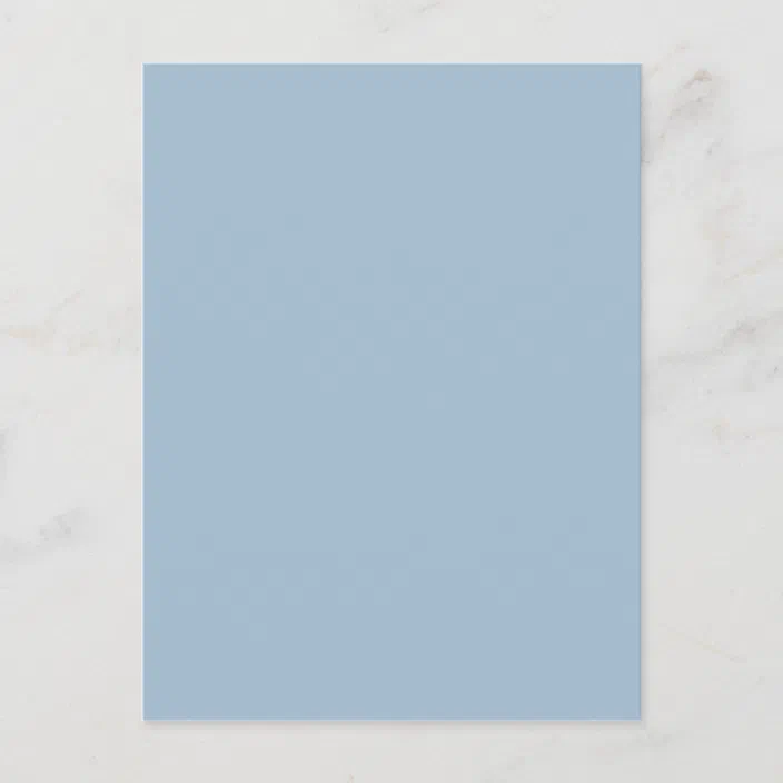 Powder Blue Solid Fashionable Color Background Postcard Zazzle Com