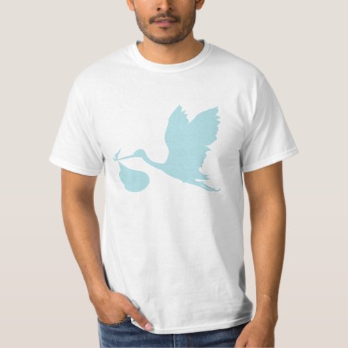 Powder Blue Stork T_Shirt