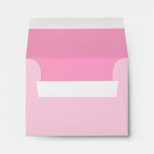Powder Pink Background Color Customize This! Envelope