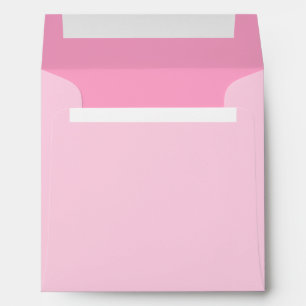 Powder Pink Background Color Customize This! Envelope