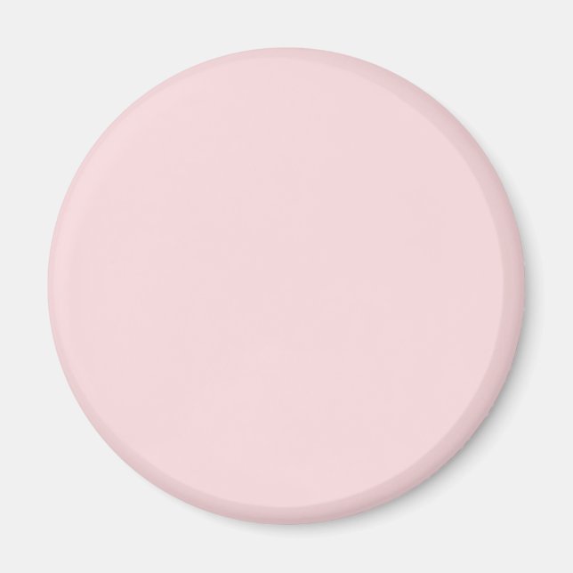 Powder Pink Solid Color Magnet (Front)