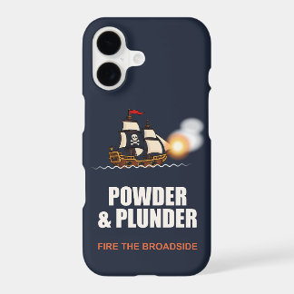 Powder & Plunder Pirate Ship Phone Case