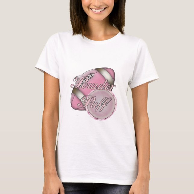 Powder Puff Football T-Shirt (Front)