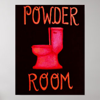 Powder Room Poster