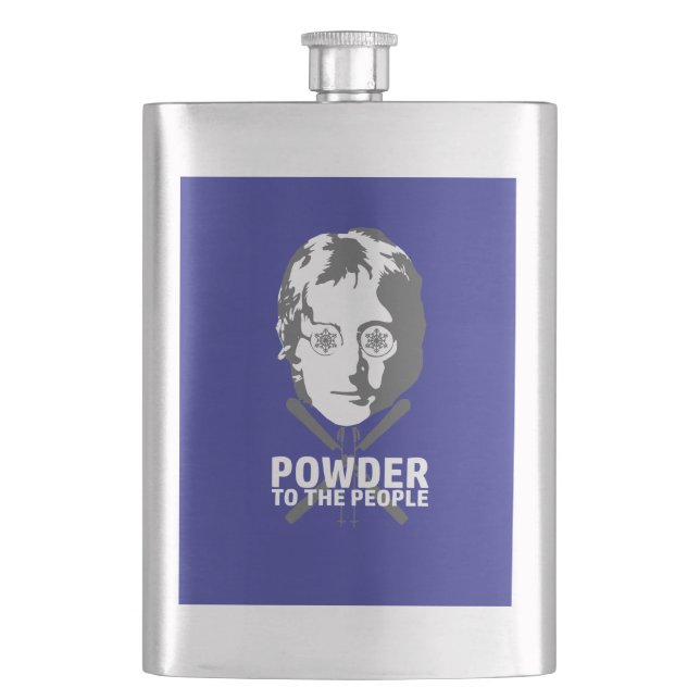 Powder To The People Flask (Front)