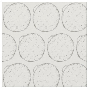 Powdered Cream-Filled Doughnut Donuts Junk Food Fabric