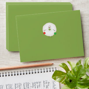 Powdered Sugar Donut Envelope