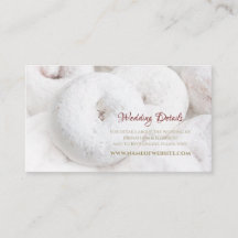 Powdered Sugar Donut Wedding