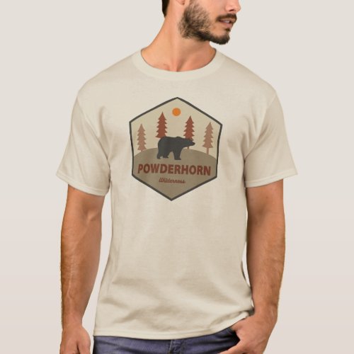 Powderhorn Wilderness Colorado Bear T_Shirt