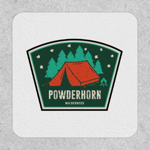 Powderhorn Wilderness Colorado Camping Patch