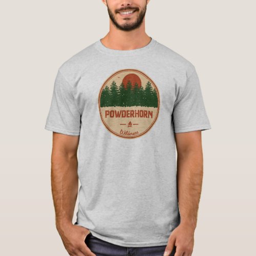 Powderhorn Wilderness Colorado T_Shirt