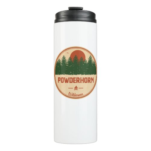 Powderhorn Wilderness Colorado Thermal Tumbler