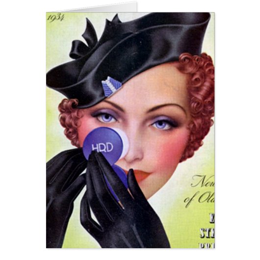 Powdering Her Nose Cards (Front)