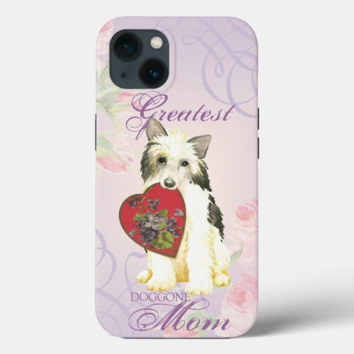 Powderpuff Heart Mom iPhone 13 Case