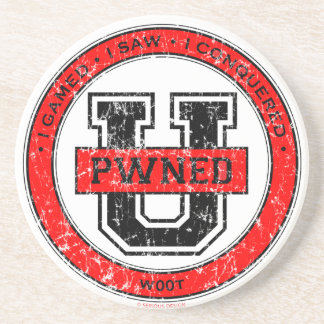 Powed U Sandstone Coaster