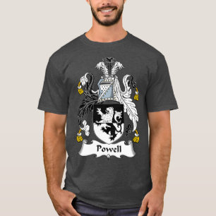 Powell Coat of Arms Family Crest  T-Shirt