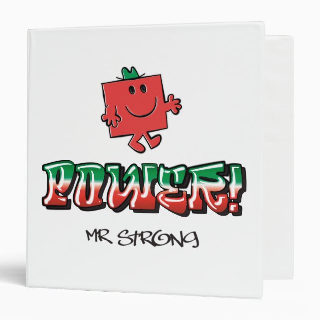 Power! 3 Ring Binder (Front/Inside)