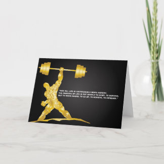 Power and Strength Card