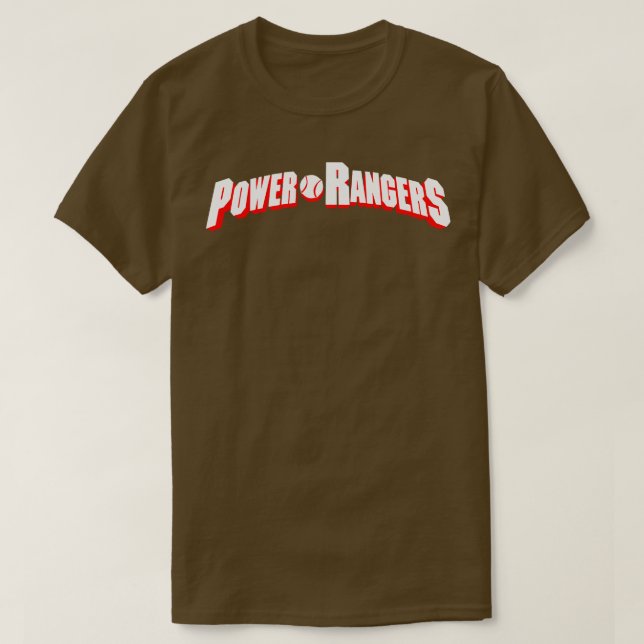 Power Baseball Rangers 1 T-Shirt (Design Front)