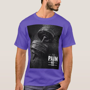 Power Bodybuilding Strength Training Fitness Motiv T-Shirt