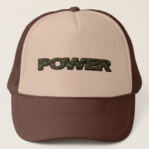 Power Bold Expression Empower Your Style  Trucker Hat
