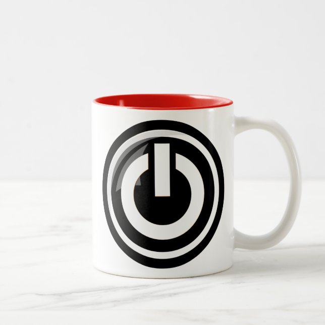Power Button Coffee Mug (Right)