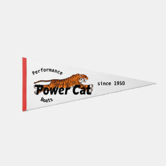 Power Cat Pennant Flag