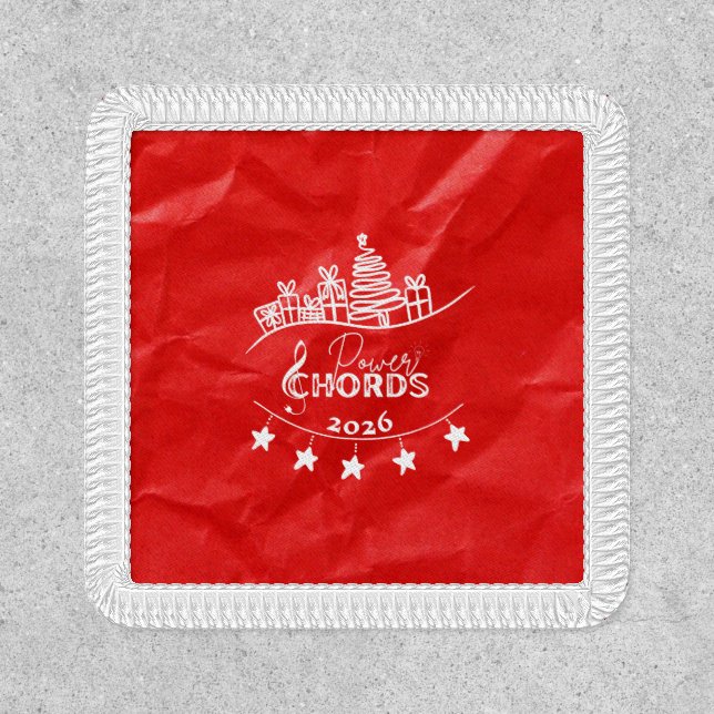 Power Chords Holiday 2026 Powerhouse patch (Front)