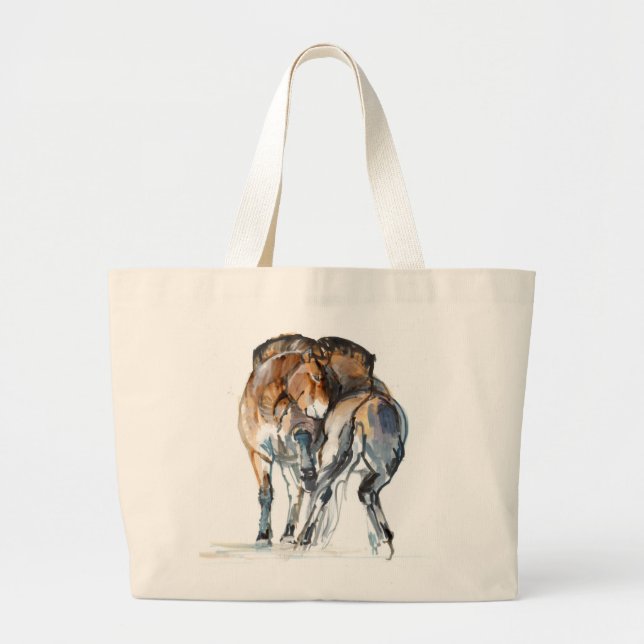 Power Dance Large Tote Bag (Front)