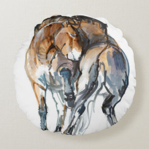 Power Dance Round Pillow