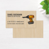 Power Drill | Wood Background (Desk)