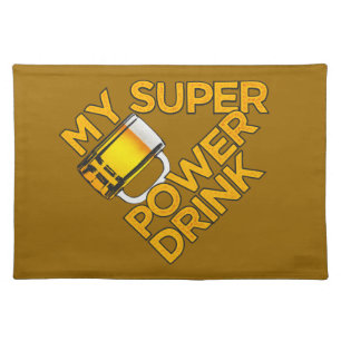 Power Drink placemat