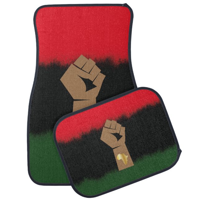 Power Fist Africa RBG Car Floor Mat (Set)