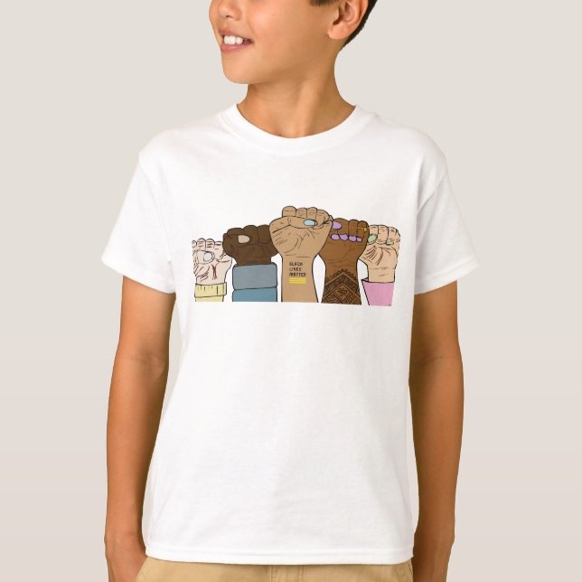 Power Fists / BLM T-Shirt (Front)