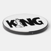 "Power Fit for a King – Wireless Charging Elevated Charger (Front 2)