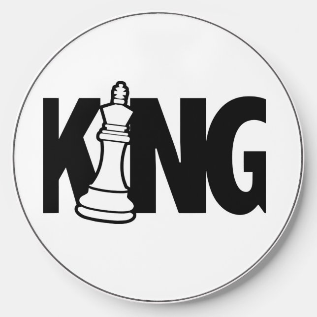 "Power Fit for a King – Wireless Charging Elevated Charger (Front)