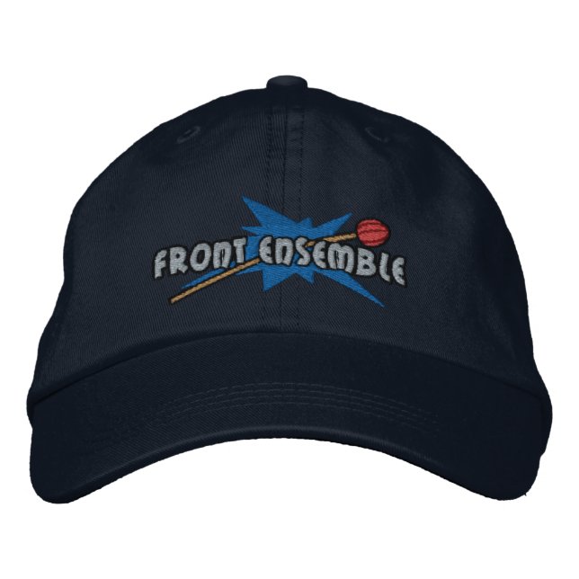 Power Front Ensemble Embroidered Baseball Hat (Front)