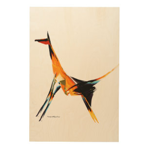 Power Horse Wood Wall Art