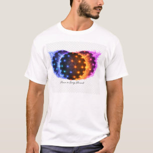 Power in Every Element Fire & Ice Energy Sphere T-Shirt