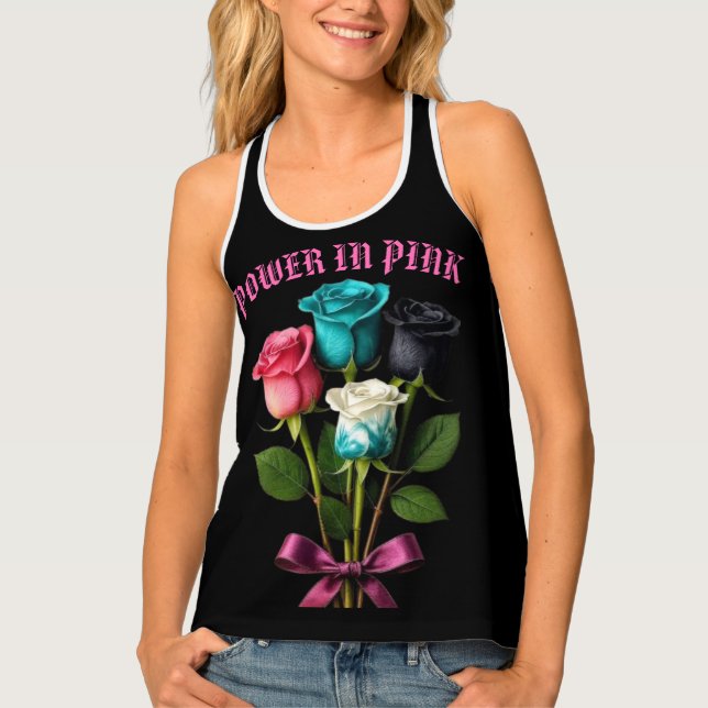 Power in Pink Warrior Shirt (Front)