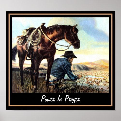 Power In Prayer Poster
