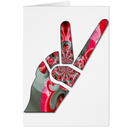 Power in the Palm: The Two-Finger Salute (Front)