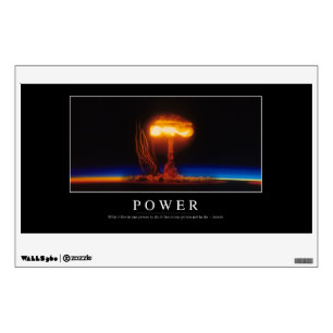 Power: Inspirational Quote Wall Decal