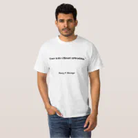 Power is the ultimate aphrodisiac. T Shirt Zazzle