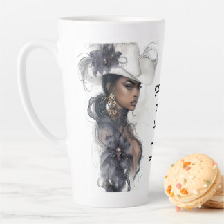 Power isn’t loud—it’s poised latte mug