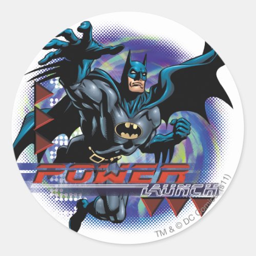 Power Launch Classic Round Sticker