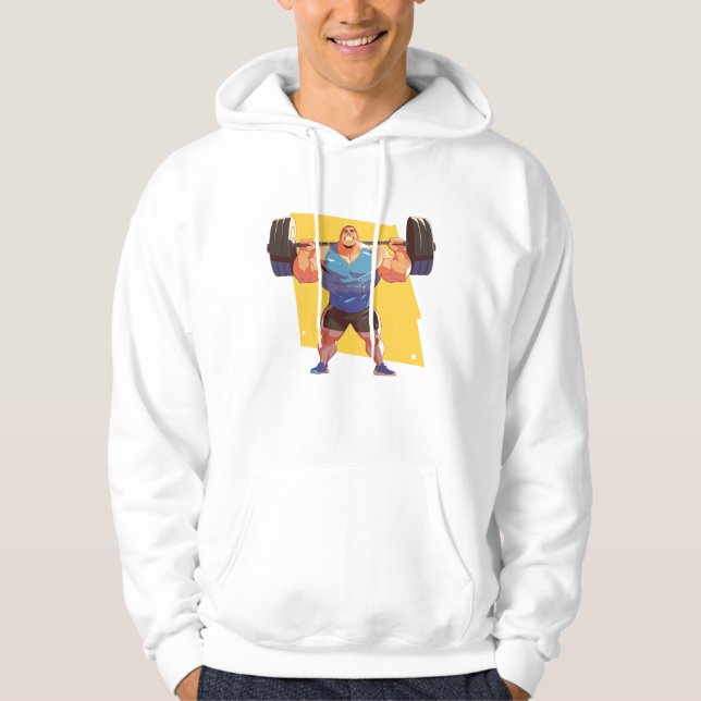Power Lift Champion - Strength Training Hoodie (Front)