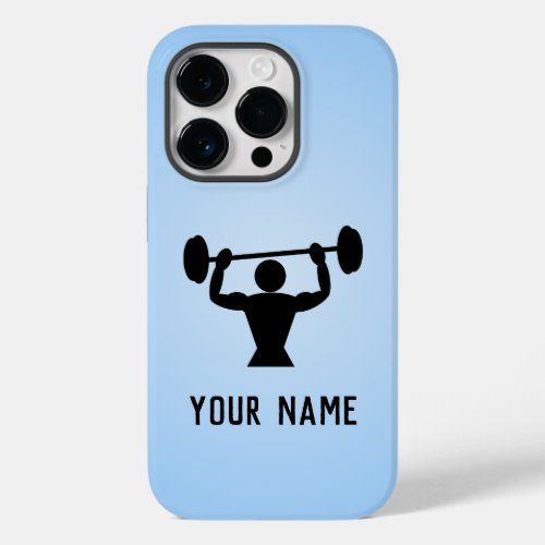 Power Lifter for Guy who Lifts add his name to Case_Mate iPhone 14 Pro Case