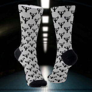 Power-Lifter strongman pattern - your color choice Socks