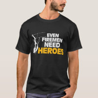Power Lineman Gift Funny Even Firemen Need Heroes